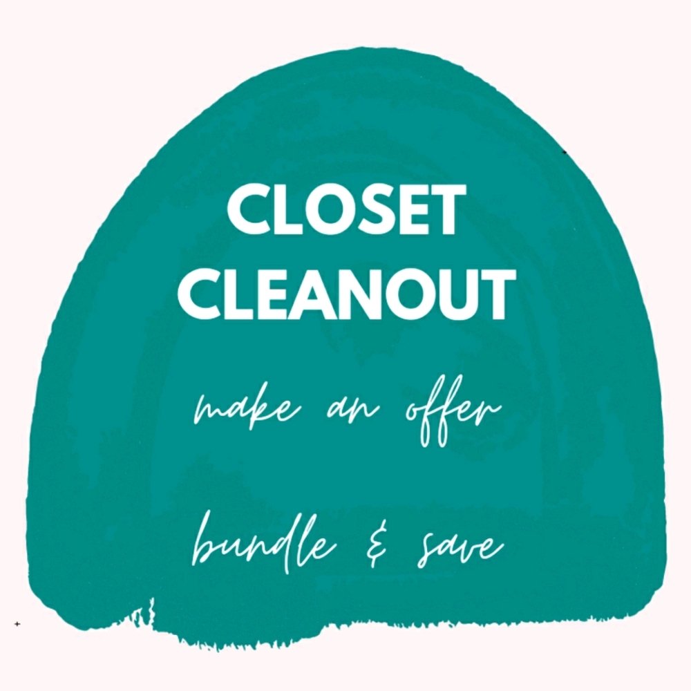 Closet Cleanout 🎊